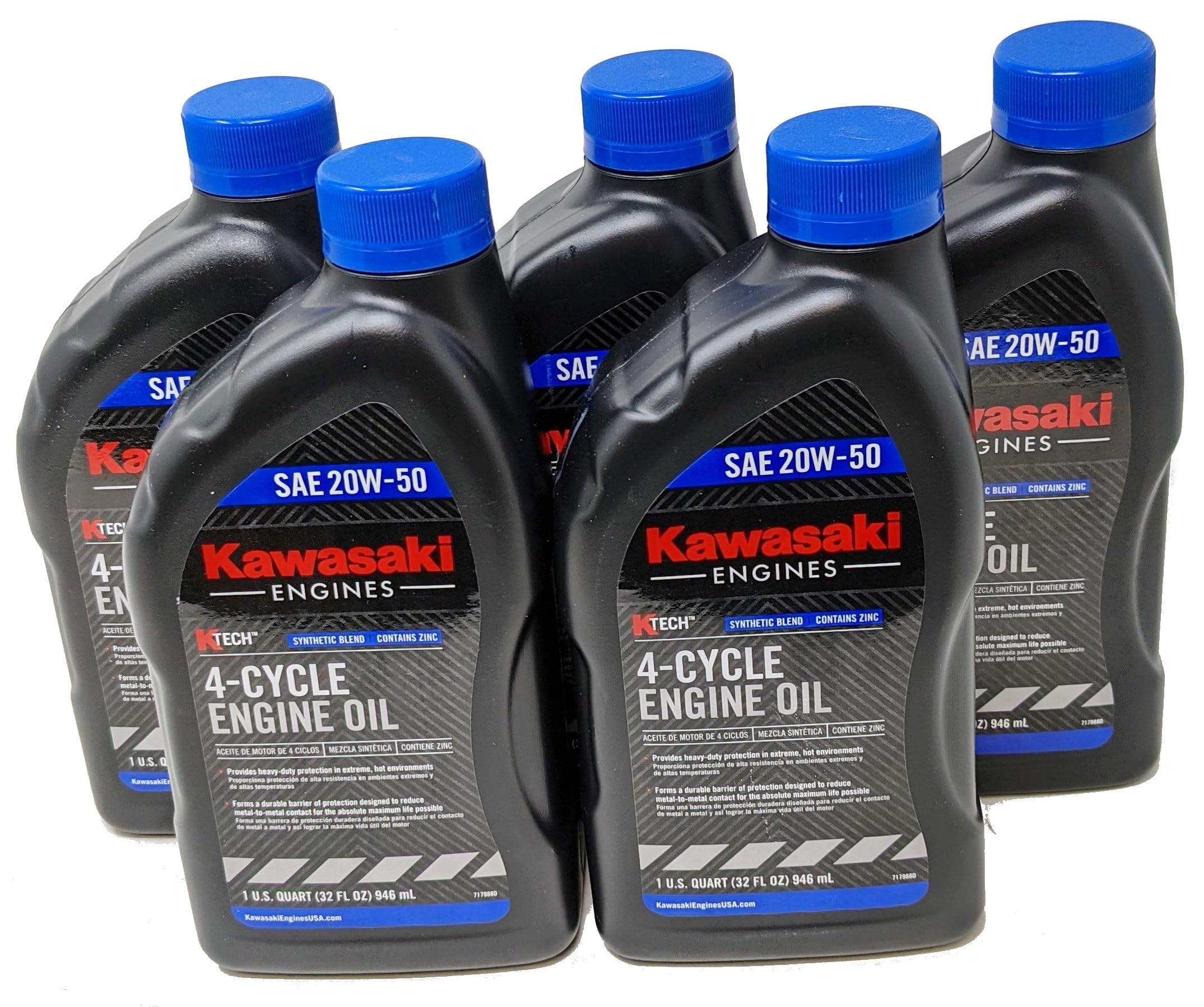 Amazon.com: Pack of 5 Kawasaki 99969-6298 Genuine OEM K-Tech SAE